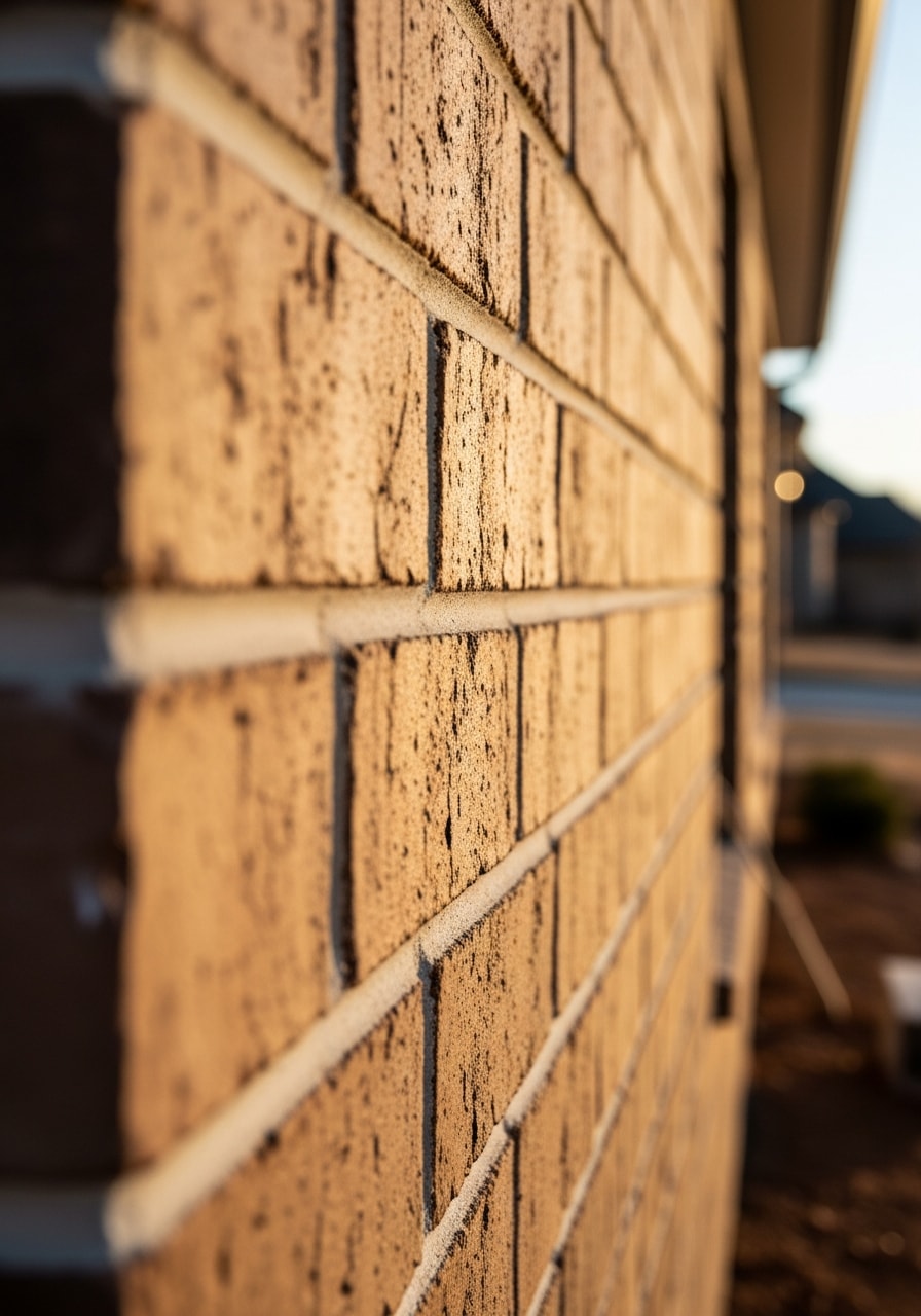 Close-up of professional workmanship on a Springdale property, highlighting quality construction details.